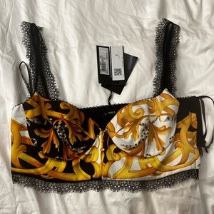 Versace - Brand New with Tags authentic Bralette . sz46